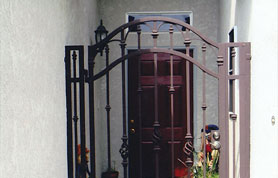 Entry Open View Napoleon Metal Gate