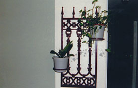 Iron Plant Holders